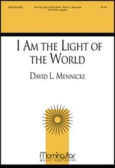 I Am the Light of the World SATB choral sheet music cover